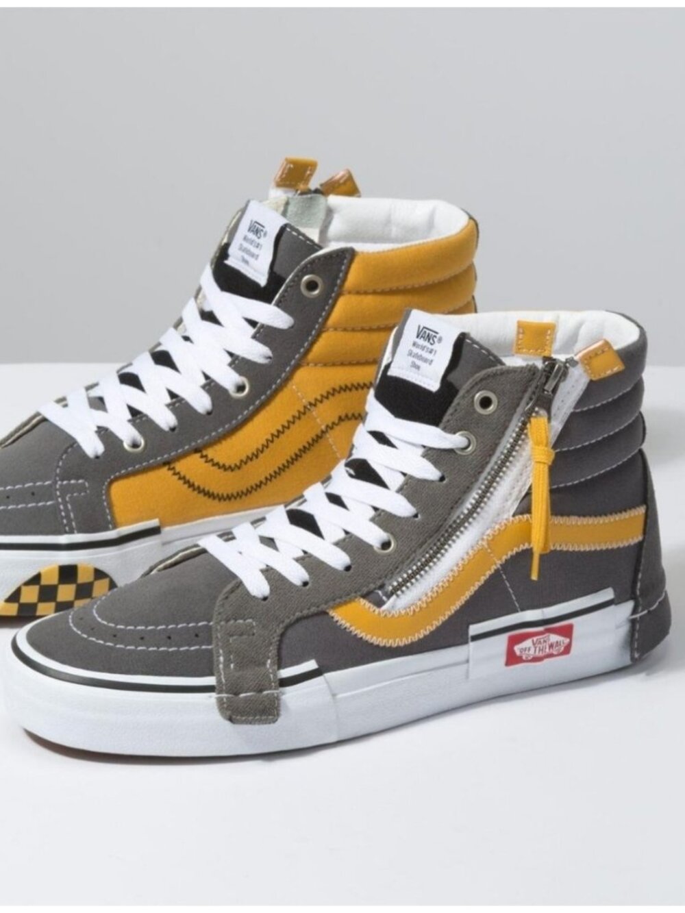 NWT Vans Sk8 Hi Cap Pewter Mango Mojito high top sneakers